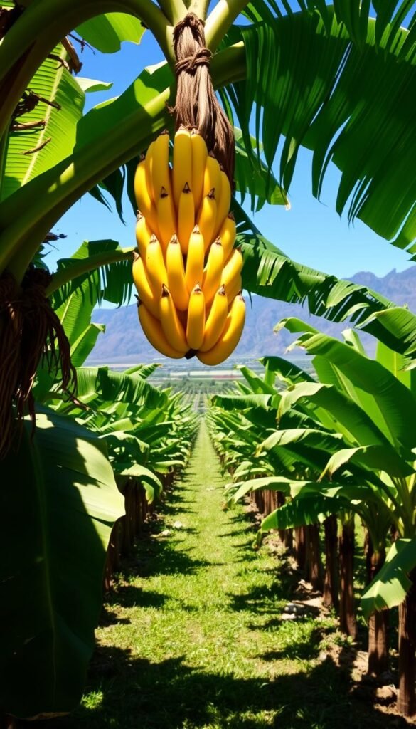 Plátano en Canarias